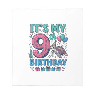 Bloc-note Conception de chemise vintage pour enfants tortue