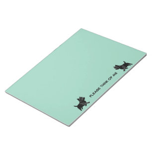 Bloc-note Conception de silhouettes d'animaux mignons - Chie