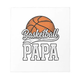 Bloc-note Conception de t-shirt avec gravure vintage Papa de