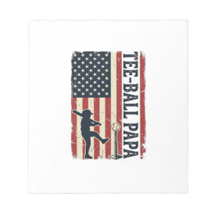 Bloc-note Conception de t-shirt vintage drapeau américain Te