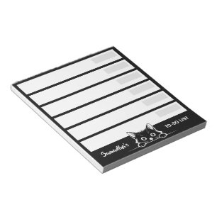 Bloc-note Conception minimaliste de chaton mignon - CHAT 1a