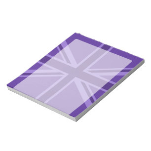 Bloc-note Conception Union Jack violette