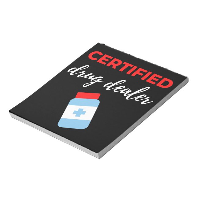 Bloc-note Concessionnaire certifié (Tourné)