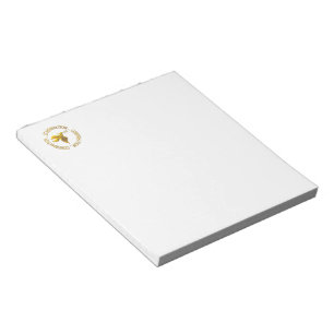 Bloc-note Confirmation d'or et Saint-Esprit