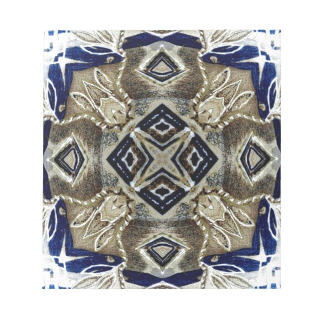 Bloc-note Cool Abstrait (Devant)