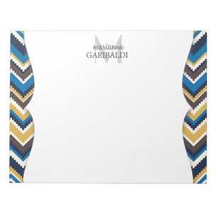 Bloc-note Copie aztèque à la mode personnalisée