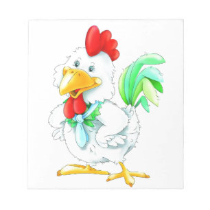 Bloc-note Coq drôle