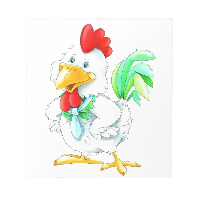 Bloc-note Coq drôle (Devant)