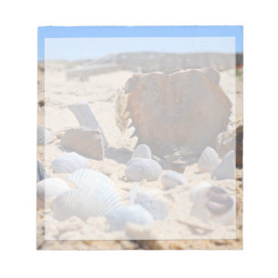 Bloc-note Coquillages sur la plage par Shirley Taylor