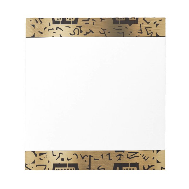 Bloc-note Côté D (Devant)