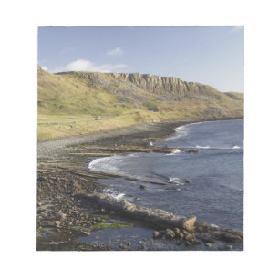 Bloc-note Côte de Duntulm, île de Skye, Écosse, United