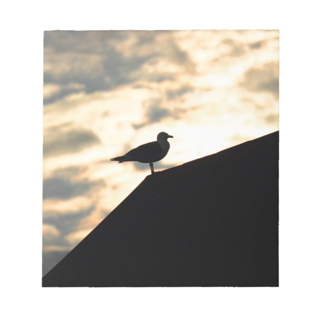 Bloc-note Coucher de soleil de Sea Gull (Devant)