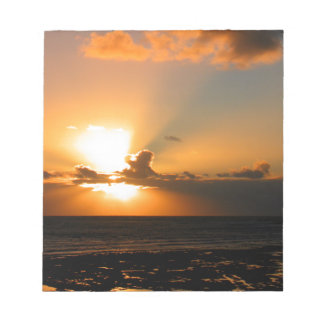 Bloc-note Coucher du soleil