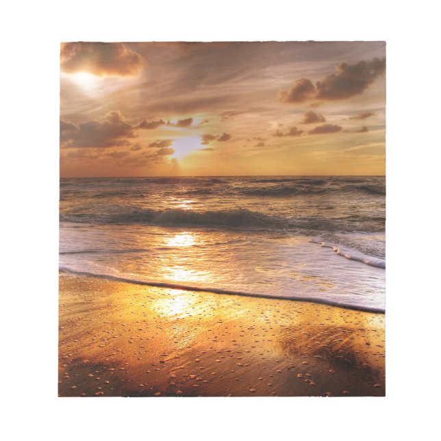 Bloc-note Coucher du soleil (Devant)