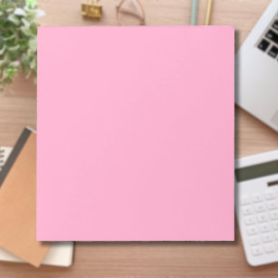 Bloc-note Couleur carnation rose solide   Classique   Élégan