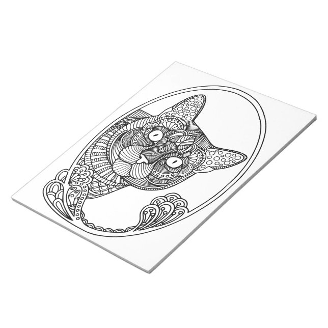 Bloc-note Couleur It Pad CAT Large (Incliné)