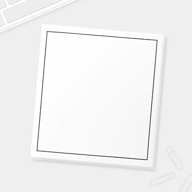 Bloc-note Couleur personnalisée vide (Créateur téléchargé)