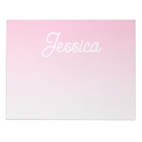 Couleur rose clair ombrée (modifiable) et votre te
