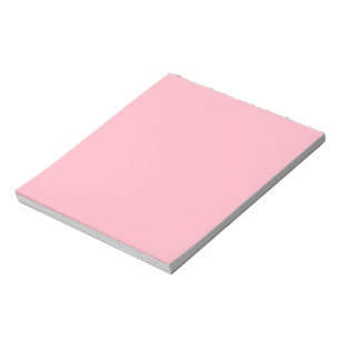 Bloc-note Couleur solide rose cerise en fleurs