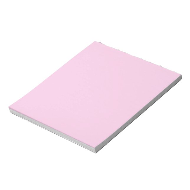 Bloc-note Couleur solide Rose classique (Tourné)