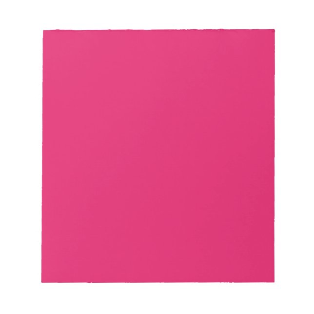 Bloc-note Couleur solide rubis | Couleur tendance (Devant)
