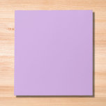 Bloc-note Couleur solide Wisteria<br><div class="desc">Couleur solide Wisteria</div>