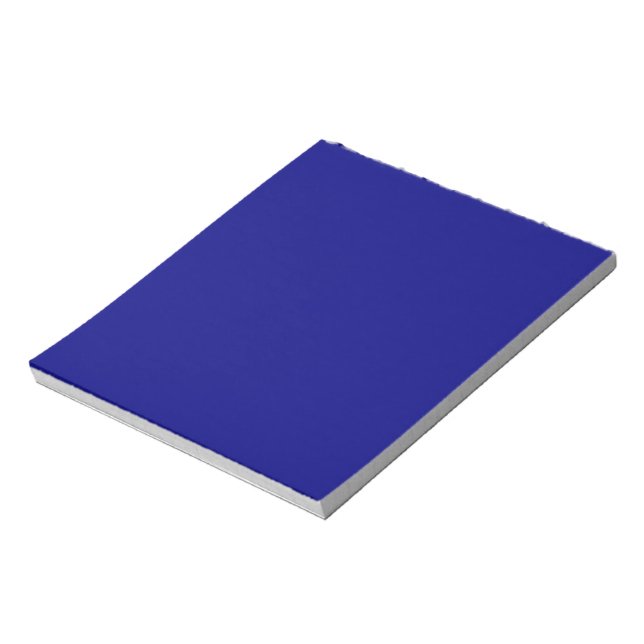 Bloc-note Couleur uni bleu marine (Tourné)