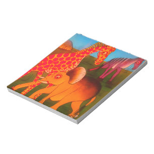 Bloc-note Couleurs de safari d'animaux sauvages africains co