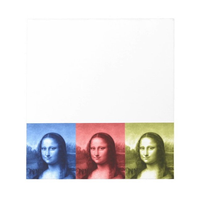 Bloc-note Couleurs primaires Mona Lisa (Devant)