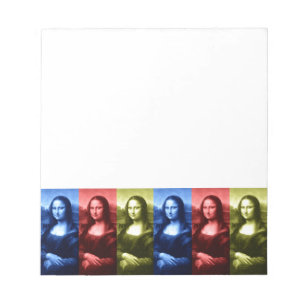 Bloc-note Couleurs primaires Mona Lisa