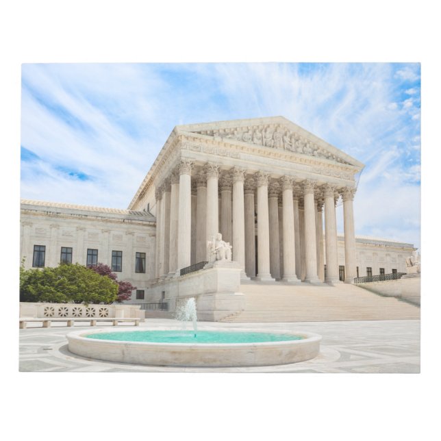 Bloc-note Cour suprême des États-Unis (Devant)