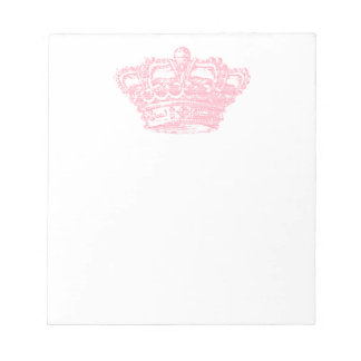 Bloc-note Couronne rose