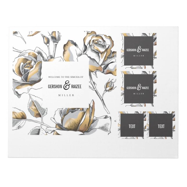 Bloc-note Couverture personnalisée de la boîte d'hôte (Devant)