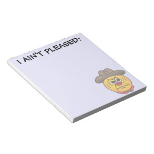 Bloc-note Cowboy rocailleux Grumpey