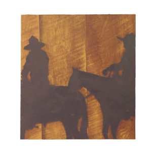 Bloc-note Cowboys des Etats-Unis, Montana, rivière de