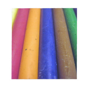 Bloc-note Crayons colorés