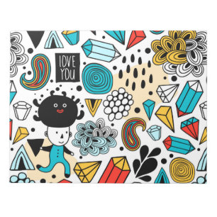 Bloc-note Crazy head