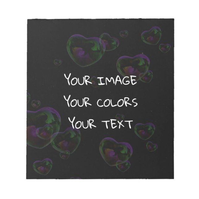 Bloc-note Créer une personnalisation (Devant)