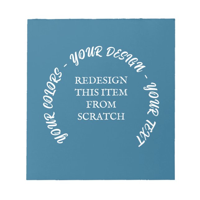 Bloc-note Créez le vôtre (Devant)