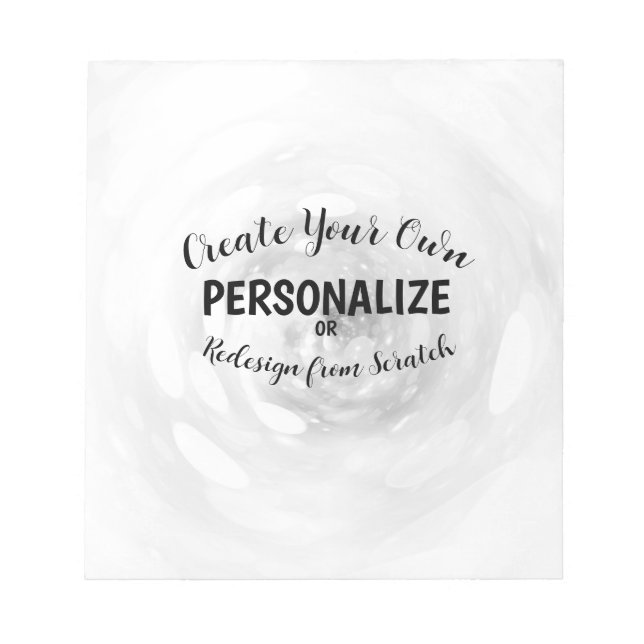 Bloc-note Créez Votre Propre (Devant)