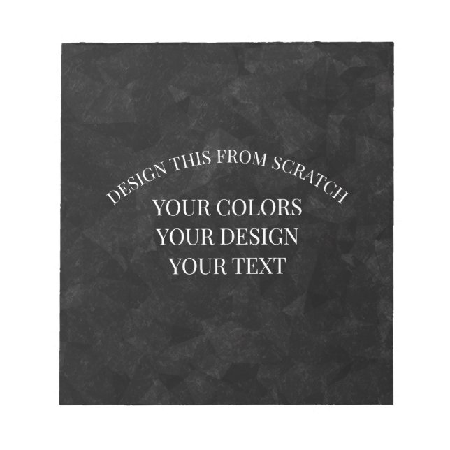 Bloc-note Créez votre propre (Devant)