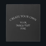 Bloc-note Créez votre propre<br><div class="desc">Créez votre propre fête sur mesure et des fournitures et des faveurs événementielles,  des cadeaux personnalisés,  un panier promotionnel et bien plus encore. Visitez Corona Radiata Cards pour voir toute notre collection.</div>