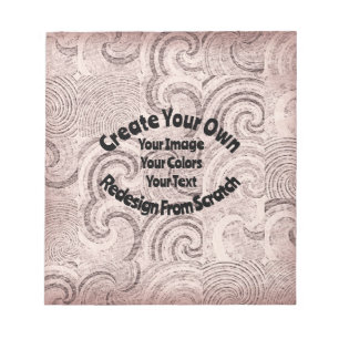 Bloc-note Créez votre propre conception personnalisée