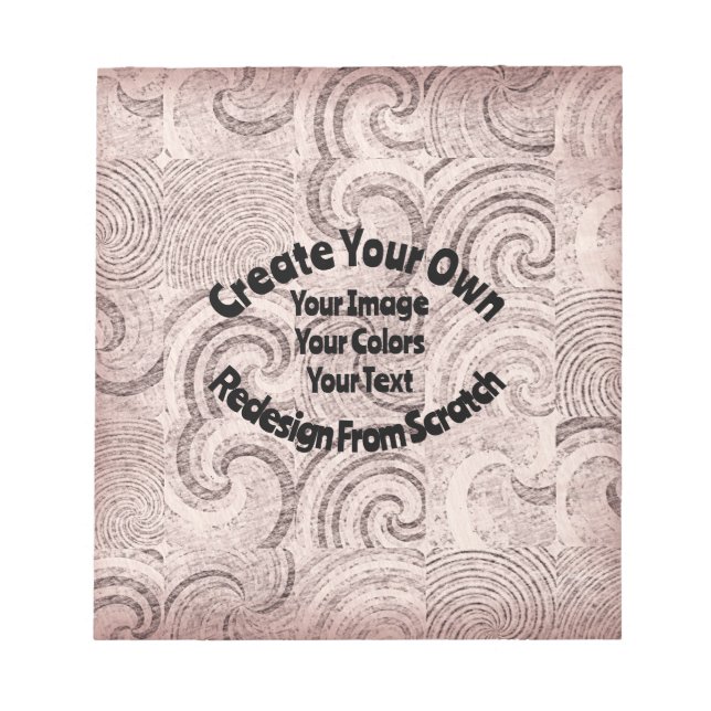 Bloc-note Créez votre propre conception personnalisée (Devant)