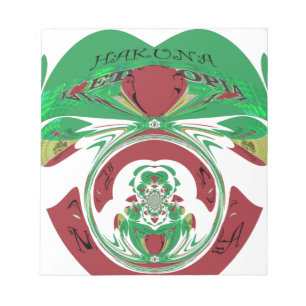 Bloc-note Créez votre propre J'aime Belle Ethiopie