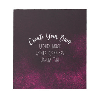 Bloc-note Créez votre propre modèle personnalisé