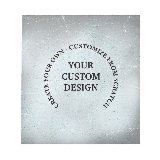 Bloc-note Créez votre propre personnalisation (Devant)