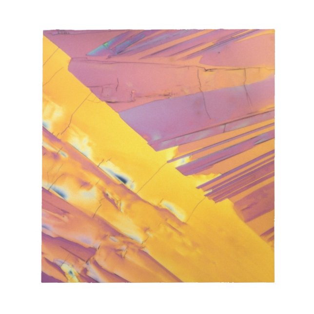 Bloc-note Cristaux acides oxaliques (Devant)