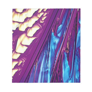 Bloc-note Cristaux d'acide tartrique