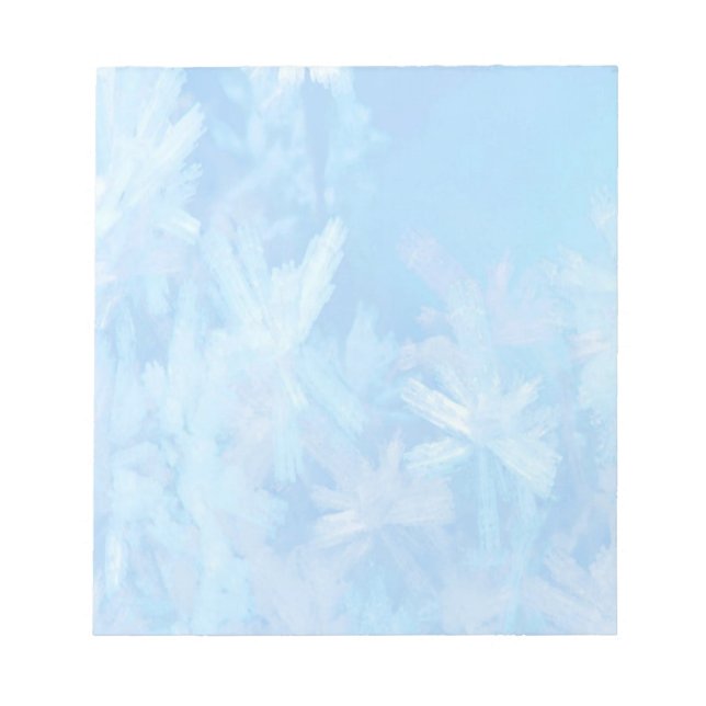 Bloc-note Cristaux de glace (Devant)